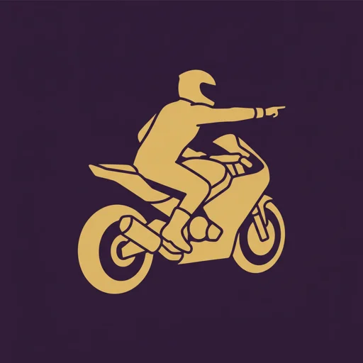 Rider hand signal for you lead